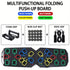 Multifunctional Folding Push up Board Set Bracket Abdominal Muscle Training Equipment Portable Push up Board Exercise Training